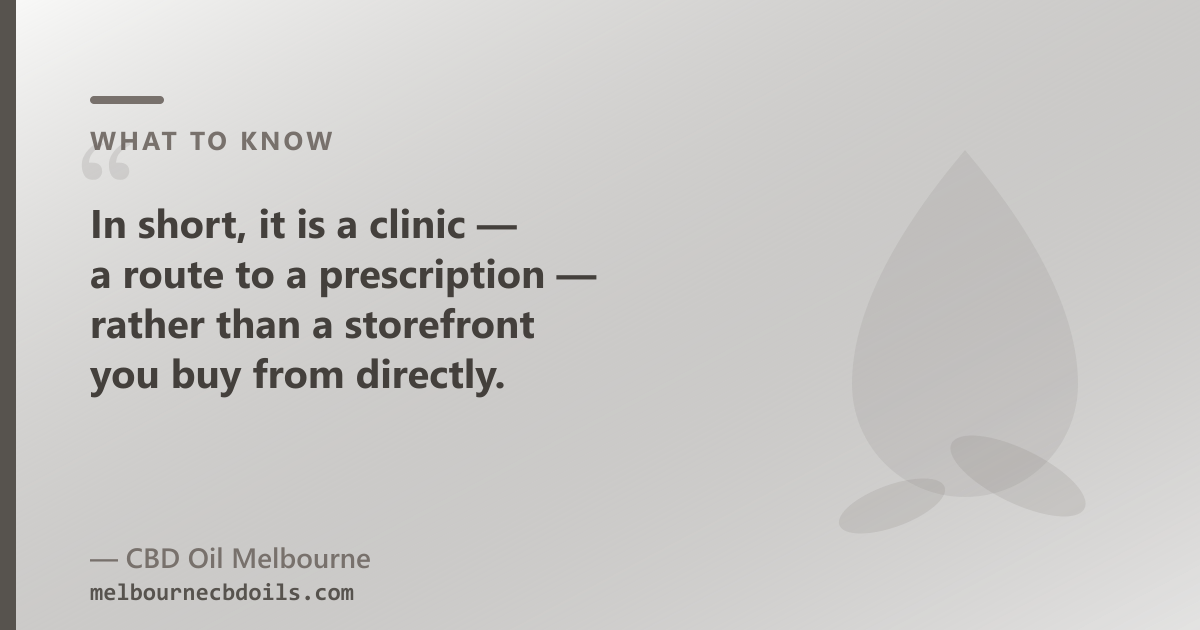 CA Clinics: phone/video consult from $29; CBD Oil Melbourne: OTC CBD oil from $89.95, ships Melbourne