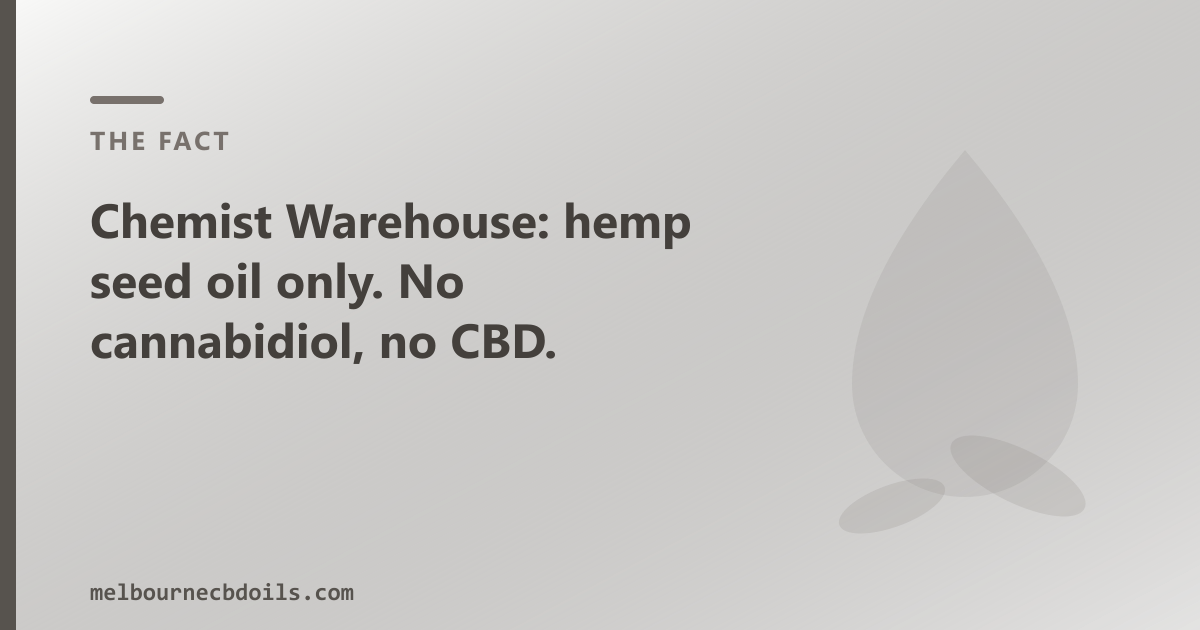 CBD Oil Melbourne range — lab-tested hemp extract oils from $89.95